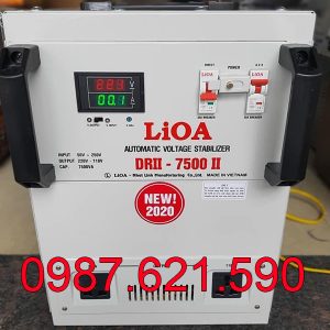 Ổn áp LiOA 7,5KVA DRII-7500II