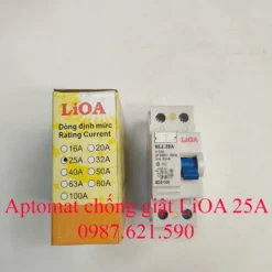 Aptomat chống giật LiOA 25A