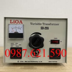 Biến áp vô cấp 1 pha LiOA SD-255