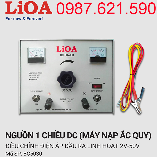Máy nạp ắc quy LiOA BC-5030
