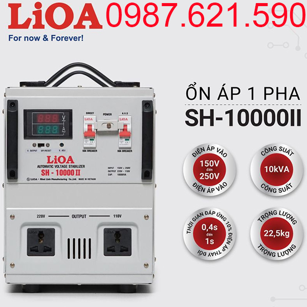 Ổn áp LiOA SH-10000II