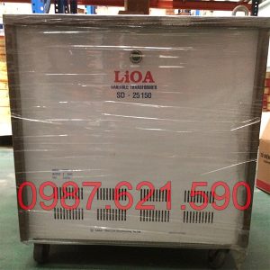 Biến áp vô cấp 1 pha LiOA SD-25150