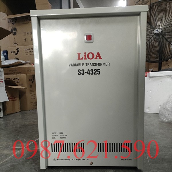 Biến áp vô cấp LiOA S3-4325