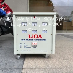 Biến áp 3 pha 380V/ 220V 15KVA