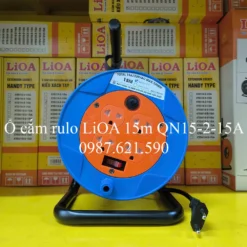 Ổ cắm rulo LiOA 15m QN15-2-15A