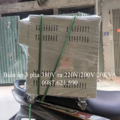 Biến áp 380V ra 200V 220V 20KVA