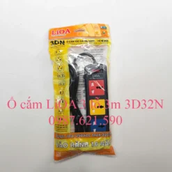 Ổ cắm LiOA 3 lỗ 3D32N