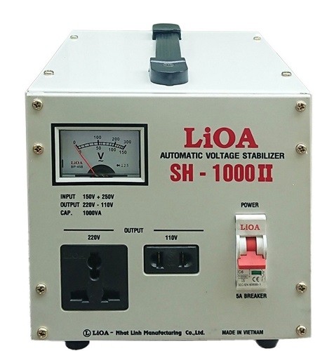 Ổn áp LiOA được sử dụng phổ biến tại Hà Nội