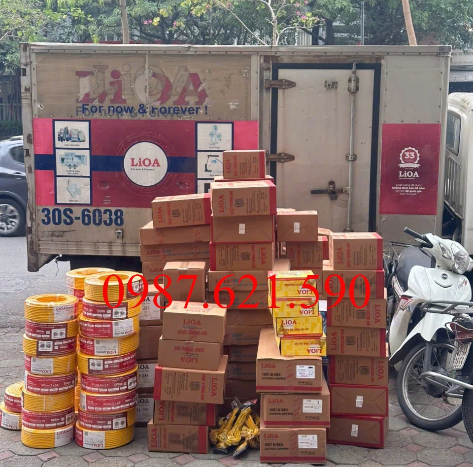 Đại lý LiOA tại Hà Nội giao hàng cho khách