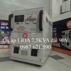 Ổn áp LiOA 7,5KVA dải 90