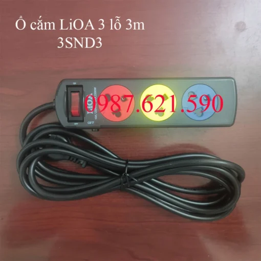 Ổ cắm LiOA 3 lỗ 3m 3SND3