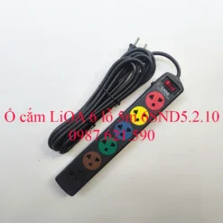 Ổ cắm LiOA 6 lỗ 5m 6SND5.2.10
