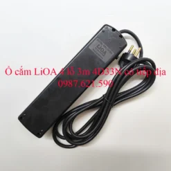 Ổ cắm LiOA 4 lỗ 3m 4D33N