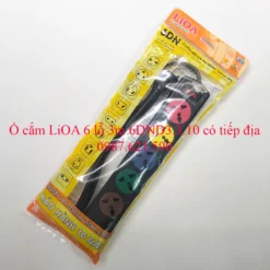 Ổ cắm LiOA 6 lỗ 6DND3.3.10